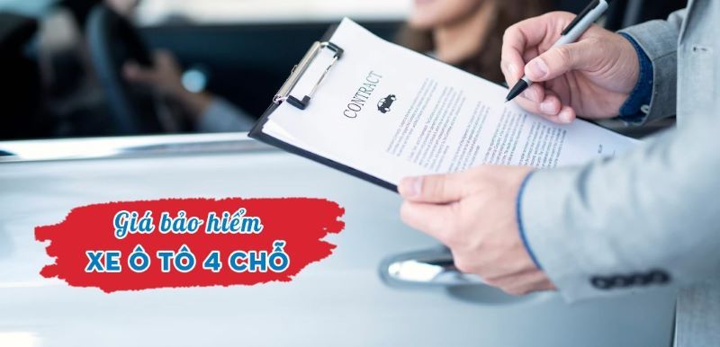 Bảng giá bảo hiểm xe ô tô 4 chỗ cập nhật mới nhất 2024