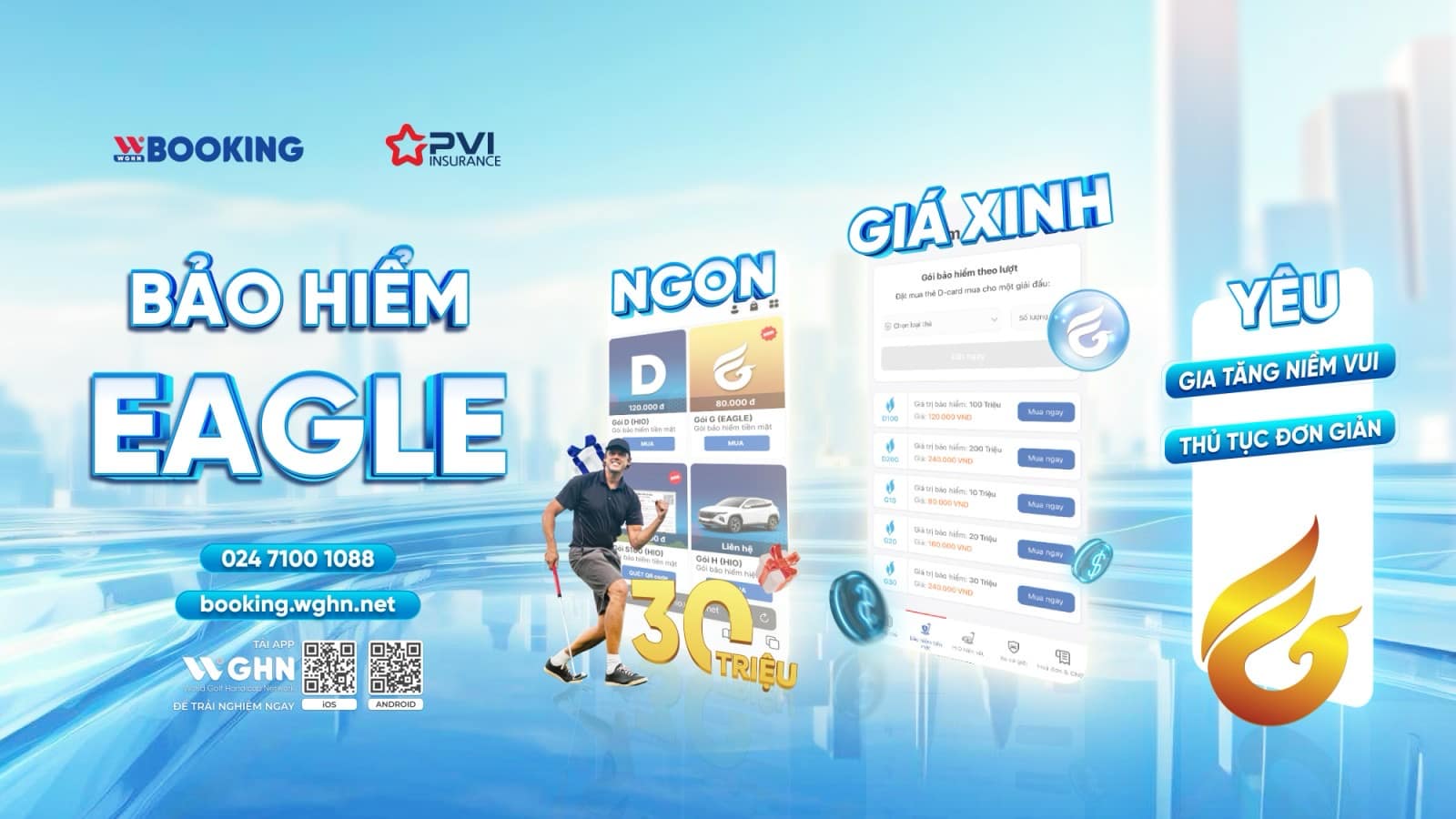 Bảo Hiểm Eagle: Lựa Chọn Hoàn Hảo Cho Các Golfer Tại Việt Nam