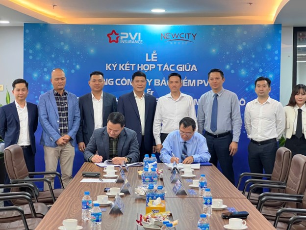 Tổng công ty Bảo hiểm PVI và Công ty Cổ phần Tập đoàn Tân Thành Đô ký kết hợp tác chiến lược