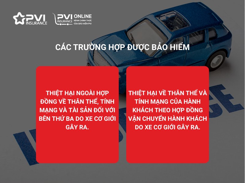trường hợp được bồi thường bảo hiểm